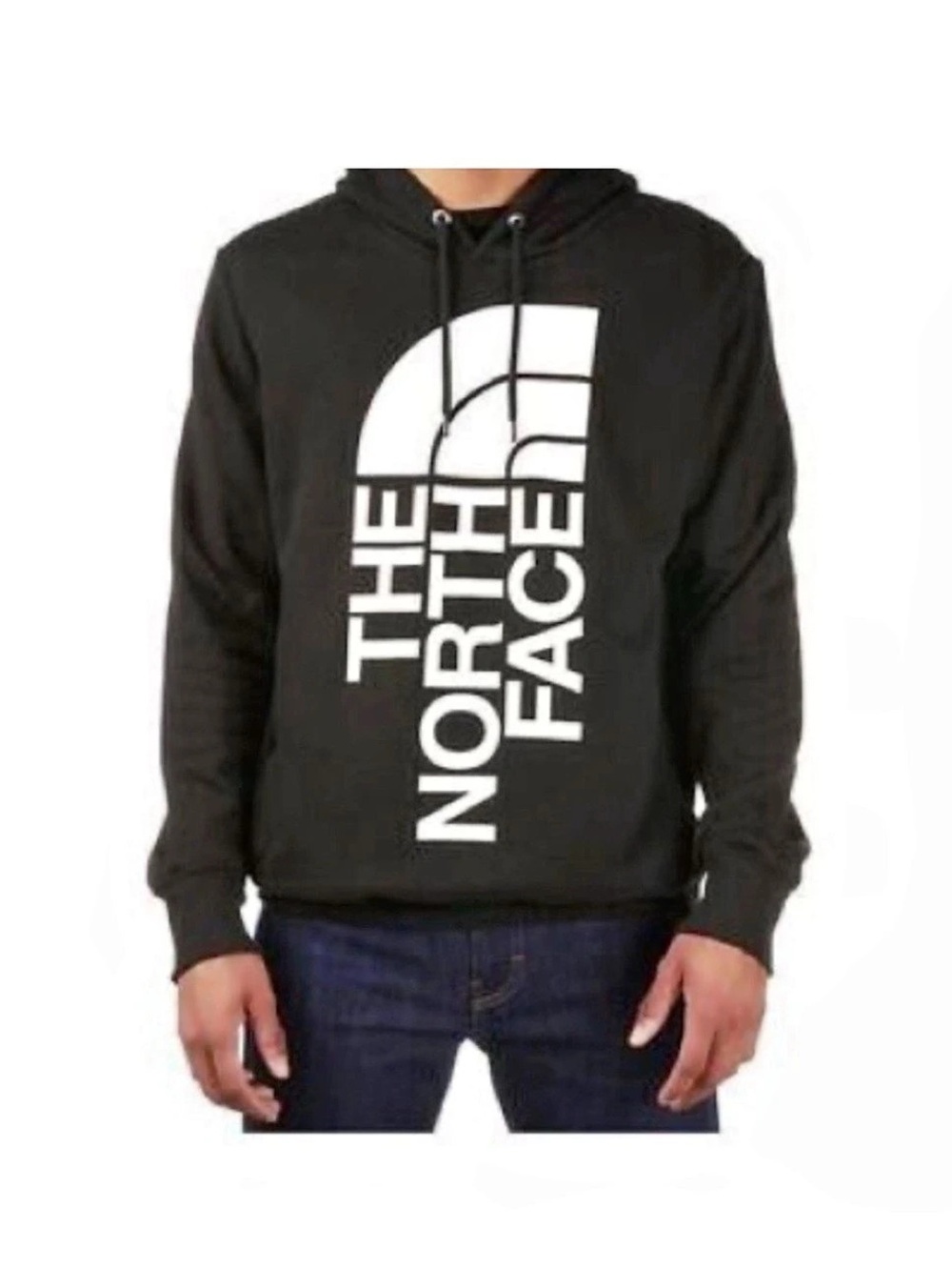 The North Face Men's Evolution Half Dome Graphic Hoodie Black & White
